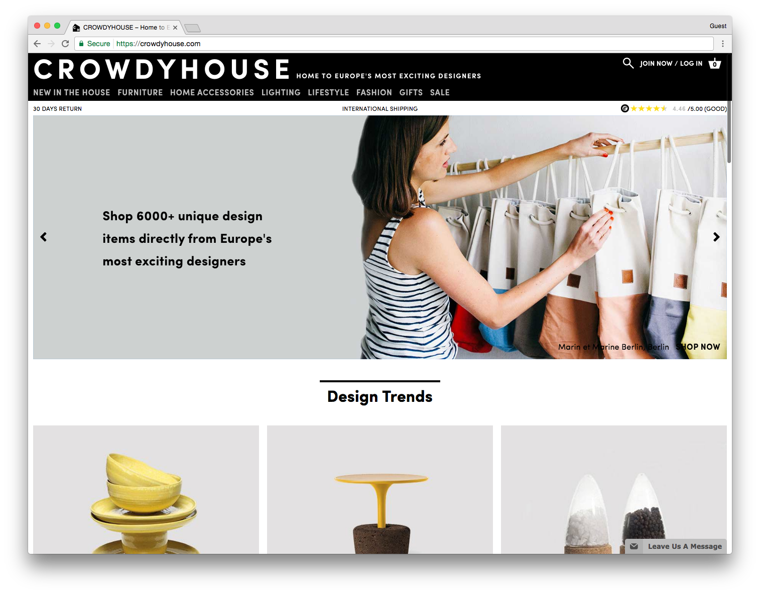 CROWDYHOUSE Home Page