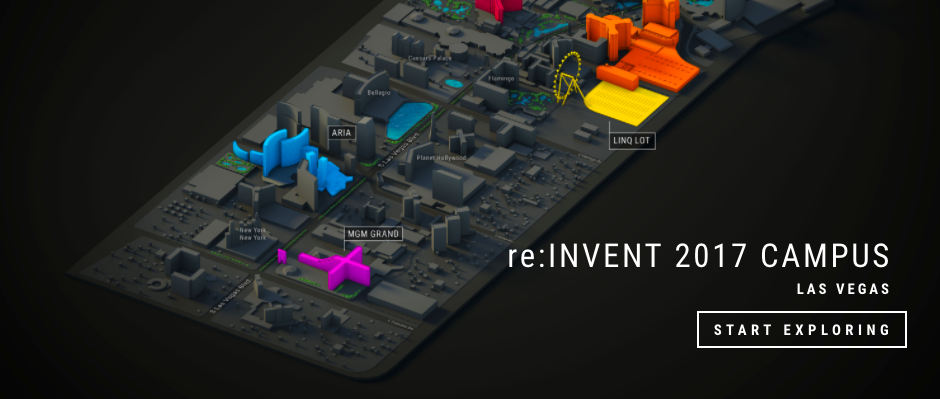 AWS re:Invent 2017 Map