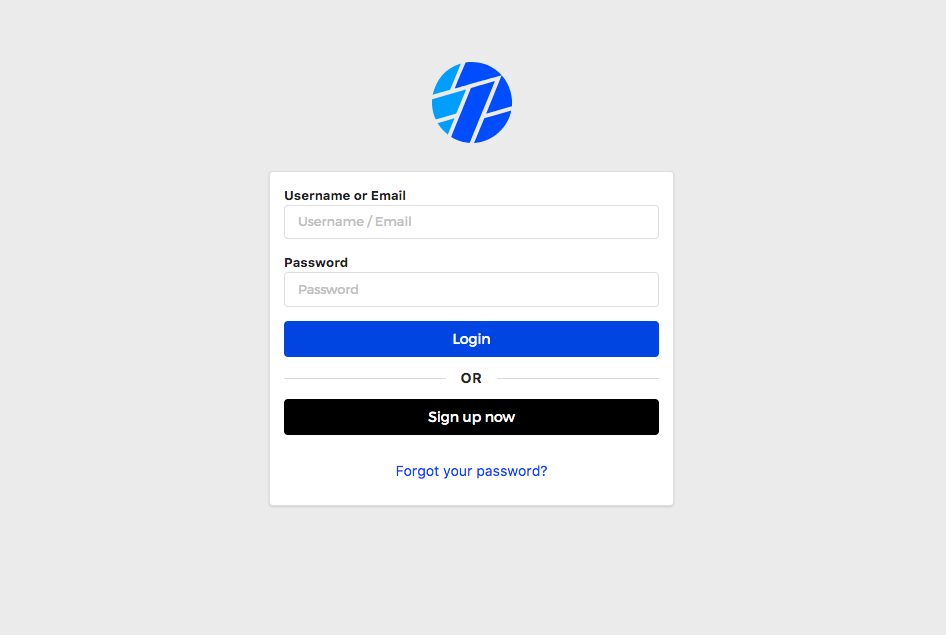 Dashboard Login